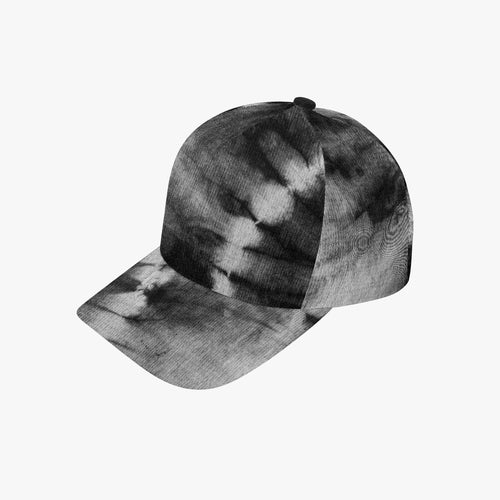 Designer Black Tye Dyed Baseball Caps