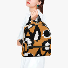 Load image into Gallery viewer, Designer Tribal Style Flower PU Backpack