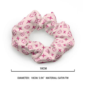 Designer Pink Summer Scrunchie