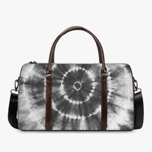 Load image into Gallery viewer, Black Tye Dyed Style Duffle Bag