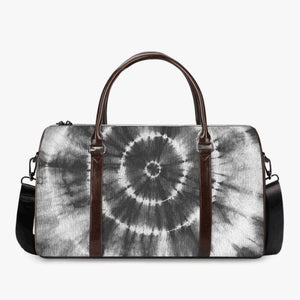 Black Tye Dyed Style Duffle Bag