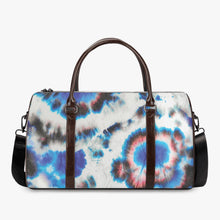 Cargar imagen en el visor de la galería, Blue Tye Dye Duffle Bag