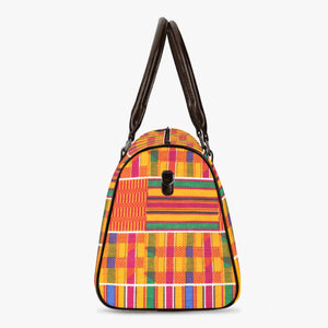 Designer African Kente Duffle Bag