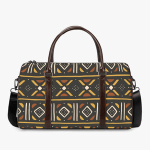 Designer African Mudcloth Style Duffle Bag