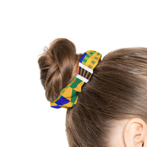 Designer African Style Summer Scrunchie