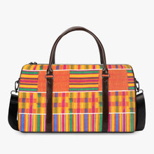 Laden Sie das Bild in den Galerie-Viewer, Designer African Kente Duffle Bag