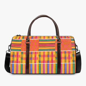 Designer African Kente Duffle Bag