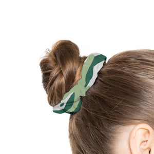 Camouflage Style Summer Scrunchie