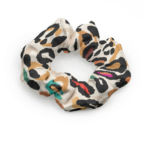 Designer Animal Print Style Summer Scrunchie