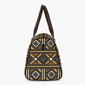 Designer African Mudcloth Style Duffle Bag