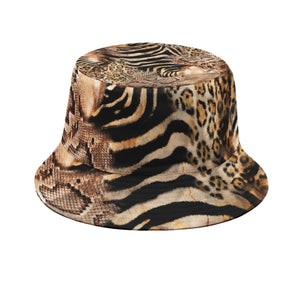 Designer Animal Print Bucket Hat