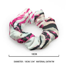 Load image into Gallery viewer, Designer Animal Print Style Summer Scrunchie