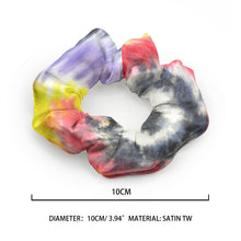 Cargar imagen en el visor de la galería, Designer Tye Dye Style Summer Scrunchie