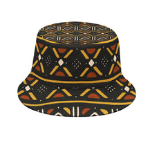 Load image into Gallery viewer, Designer African Style Mudcloth Bucket Hat