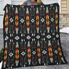 Carica l&#39;immagine nel visualizzatore di Gallery, Designer Tribal Art Lightweight &amp; Breathable Quilt With Edge-wrapping Strips