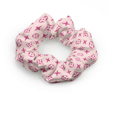 Designer Pink Summer Scrunchie