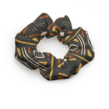 Load image into Gallery viewer, Designer African Mudcloth Style Summer Scrunchie