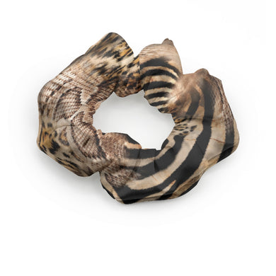 Designer Animal Print Style Summer Scrunchie