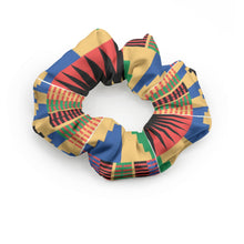 Load image into Gallery viewer, Designer African Style Summer Scrunchie