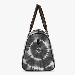 Black Tye Dyed Style Duffle Bag