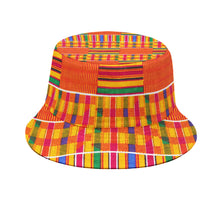 画像をギャラリービューアに読み込む, Designer African Print Kente Bucket Hat