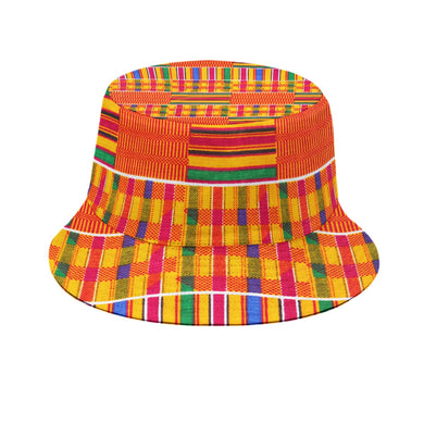 Designer African Print Kente Bucket Hat