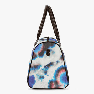 Blue Tye Dye Duffle Bag