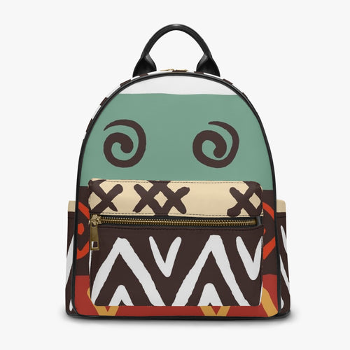 Designer Tribal Art  PU Backpack