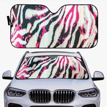 Load image into Gallery viewer, Designer Animal Print Car Windshield Sun Shade