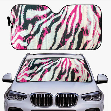 Designer Animal Print Car Windshield Sun Shade