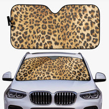 Load image into Gallery viewer, Leopard Animal Print Car Windshield Sun Shade