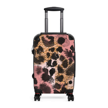 이미지를 갤러리 뷰어에 로드 , Tribal Art Designer Animal Print Pink Style Suitcase
