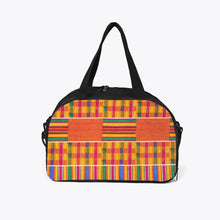 이미지를 갤러리 뷰어에 로드 , Designer African Kente Style Travel Luggage Bag