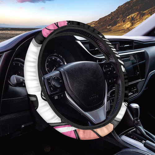 Designer Makeup Artist Steering Wheel Cover