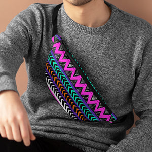 Colorful Tribal Art Fanny Pack