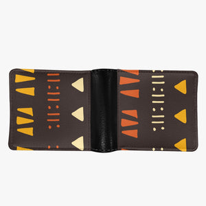 Tribal Art Designer Bifold Men's Wallet