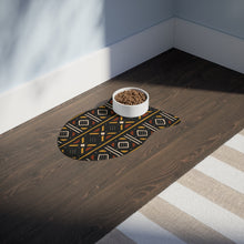 Load image into Gallery viewer, Designer Mudcloth Style Pet Feeding Mats