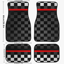 Load image into Gallery viewer, Racing Designer Style  Car Floor Mats - 4Pcs