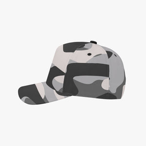 Gray Camouflage Baseball Caps