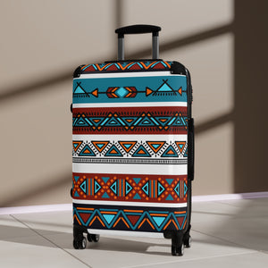 Tribal Art Designer Style Suitcase