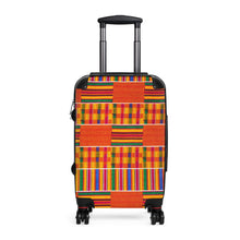 이미지를 갤러리 뷰어에 로드 , Designer Tribal Art Kente Style Suitcase