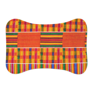 Designer African Kente Style Pet Feeding Mats