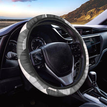 Cargar imagen en el visor de la galería, Gray Camouflage Steering Wheel Cover