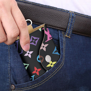 Designer Multi Color  Key Holder Case