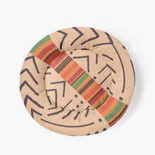 Cargar imagen en el visor de la galería, African Kente Round Pet Bed