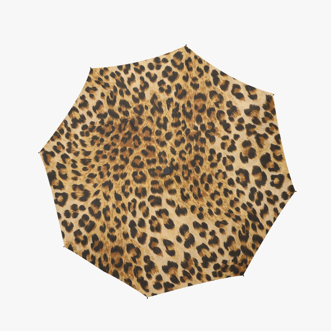 Designer Animal Print Style  Automatic UV Protection Umbrella