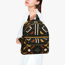 Laden Sie das Bild in den Galerie-Viewer, Designer Mudcloth Style PU Backpack