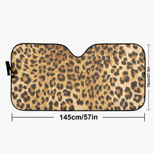 Cargar imagen en el visor de la galería, Leopard Animal Print Car Windshield Sun Shade