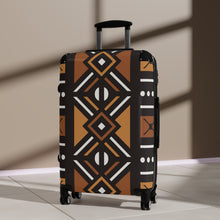 Load image into Gallery viewer, Designer Mudcloth Style Suitcase