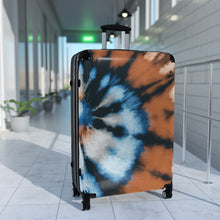 Cargar imagen en el visor de la galería, Tribal Art Designer Tye Dyed Style Suitcase